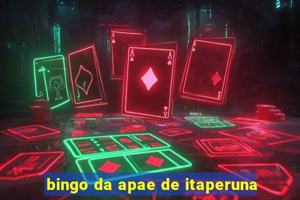 bingo da apae de itaperuna